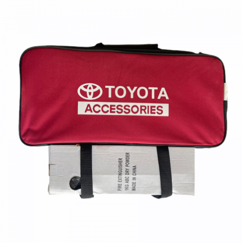 شنطة طواري اسعافات مع طفاية حريق تويوتا