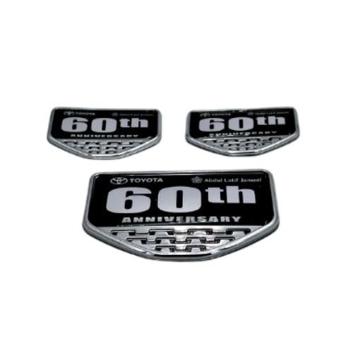 طقم علامة 60th تويوتا لاندكروزر
