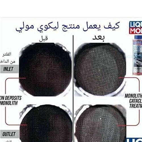 ليكوي مولي منظف دبة البيئة الرصاص 300 مل