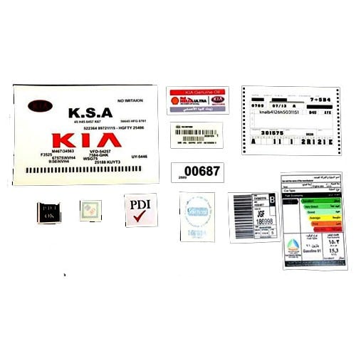 مجموعة استكرات كيا ريو 2018 - 2021