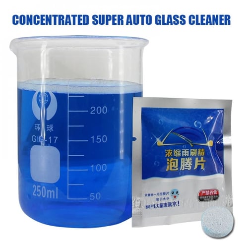 اقراص تنظيف زجاج السيارة