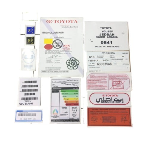 مجموعة استكرات تويوتا هايلكس 2006 - 2012