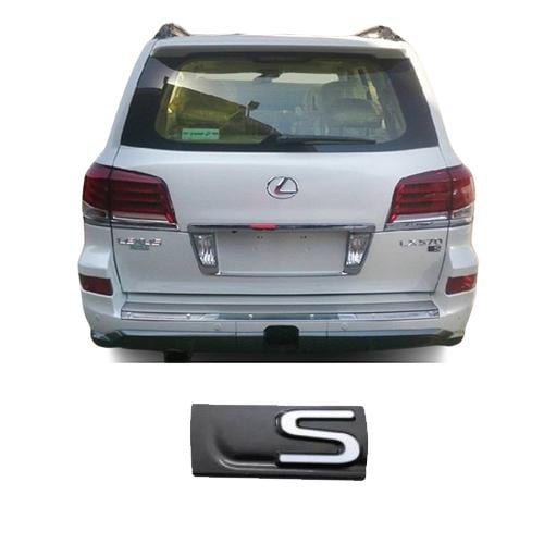 علامة ملصق لكزس LX570 علامة S للشنطة