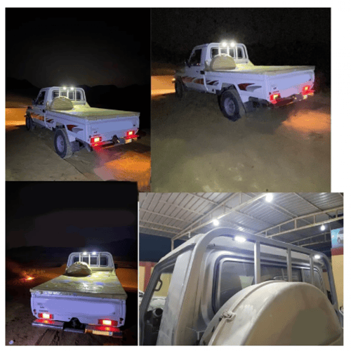 اضاءة حنايا تويوتا شاص