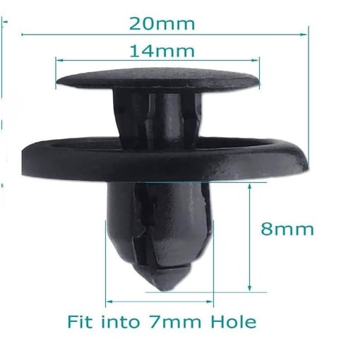 كلبسات تويوتا 100 قطعه