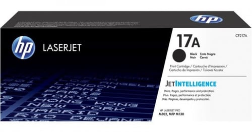 حبر طابعة ليزر اسود 17A