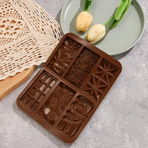 قالب سلكون لاشكال شوكولاته حجم مني