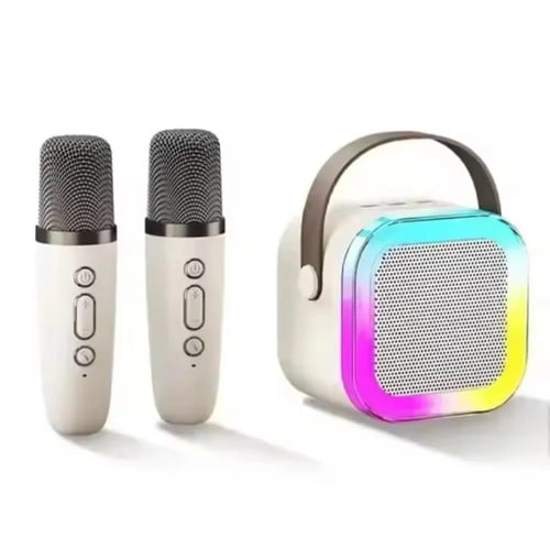 مكبر صوت بلوتوث مع 2 مايك وميزة تغيير الصوت