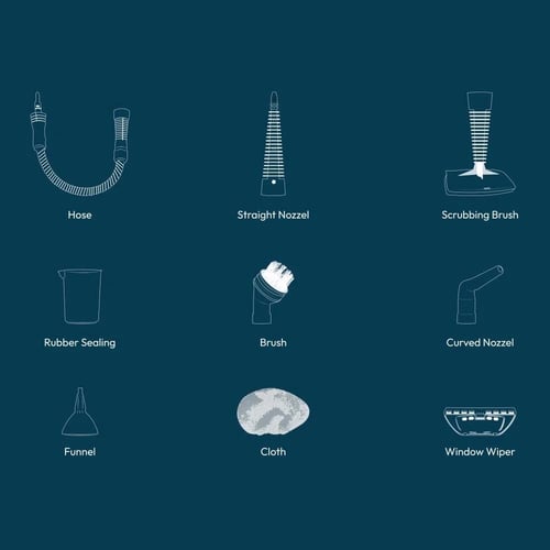 جهاز تنظيف البخار ومتعدد الاستخدام