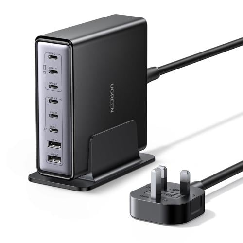 منصة شحن 8 منافذ 200w من Ugreen