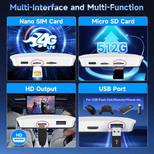 كار بلاي UHD تحويل شاشة السيارة الى نظام اندرويد 1...