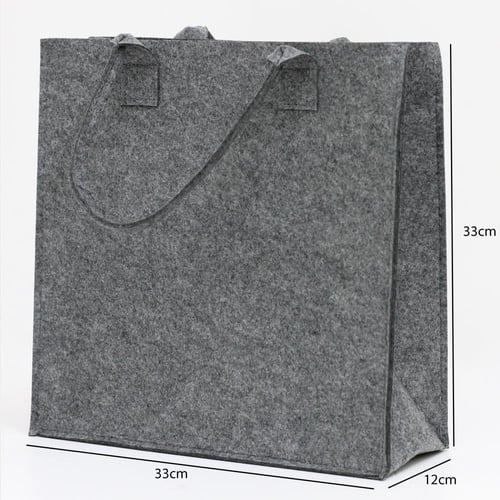 أكياس قماش مقوّى بمقبض علوي