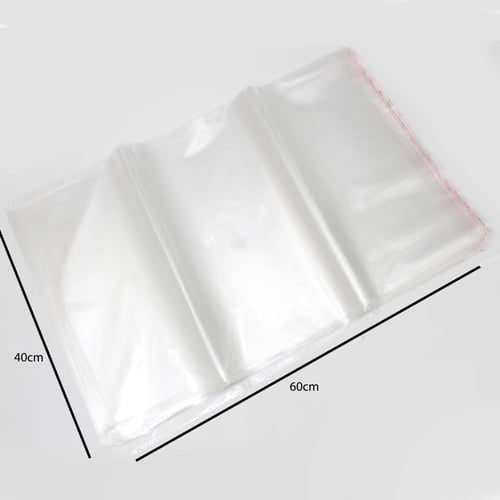 اكياس حلويات لاصق بعدة مقاسات