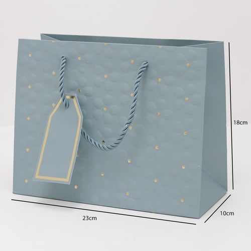 أكياس هدايا مزخرفة بتصميم ورد