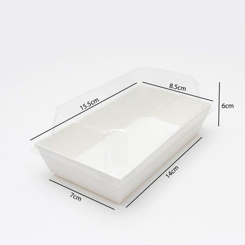 علب ورقية محكمة الغلق لحفظ وتقديم الأطعمة