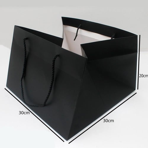 أكياس ورقية لون أسود