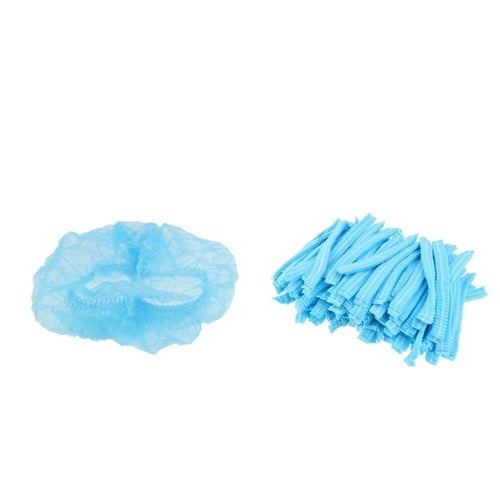 غطاء راس طبي أزرق