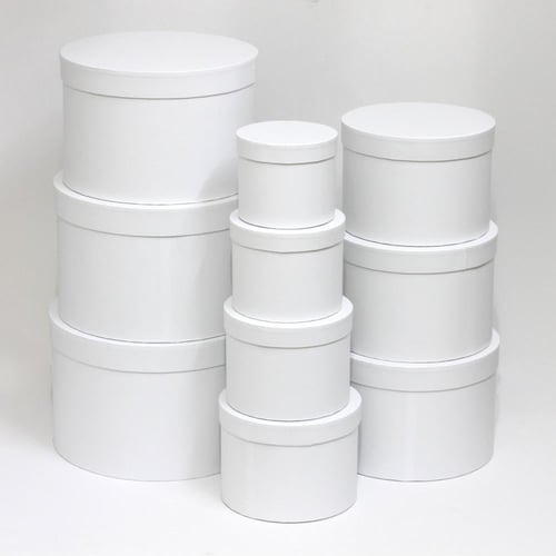 طقم علب هدايا دائرية