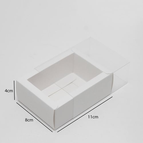 علب هدايا سحاب شفافة