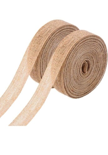 شريط خيش عالي الجودة للزينة والتغليف بعدة مقاسات