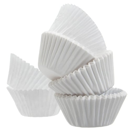 ورق كب كيك ابيض