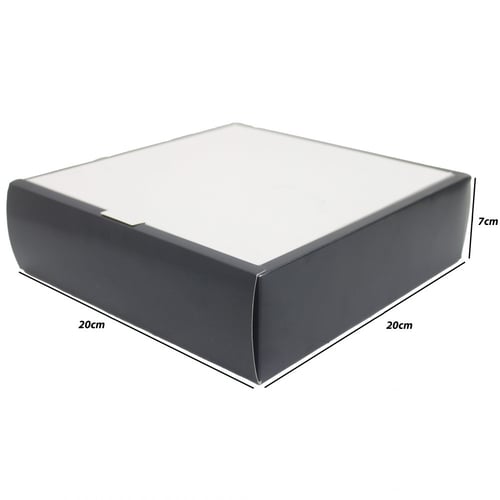 علب ورقية متعددة الاستخدمات 20*20*7 سم بعدة الوان