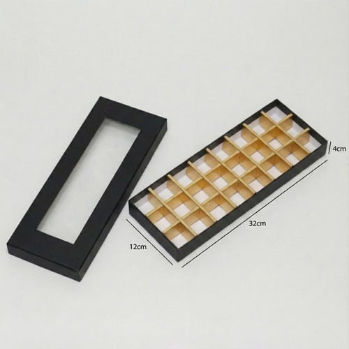 علب شوكولاتة مقسمة 24 قطعة