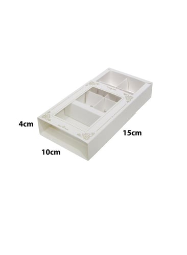 علب شوكلاتة مقسمه ب6 فتحات