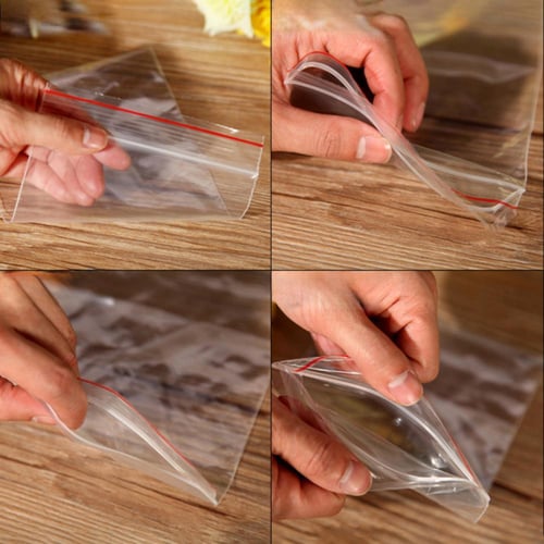 أكياس بلاستيكية قابلة للإغلاق