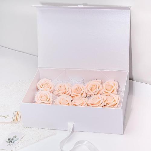 علب هدايا مقوى 31*21*10سم بشريطة