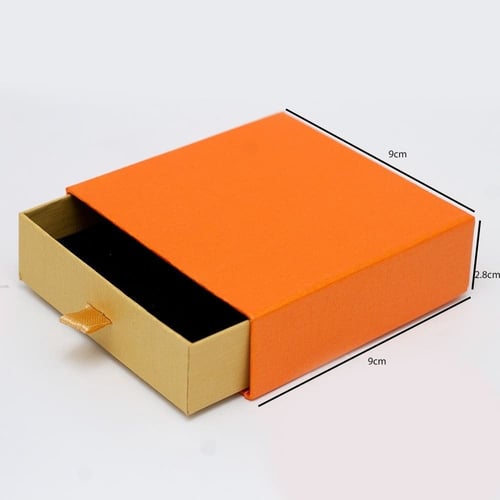 علب اكسسوارات سحاب 9*9*2.8 سم بعدة الوان