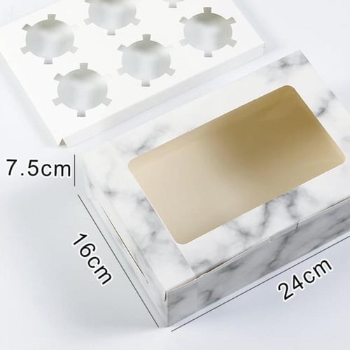 علب كب كيك متعدد المقاسات