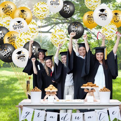 بالونات تخرج 20 حبة بعدة اشكال
