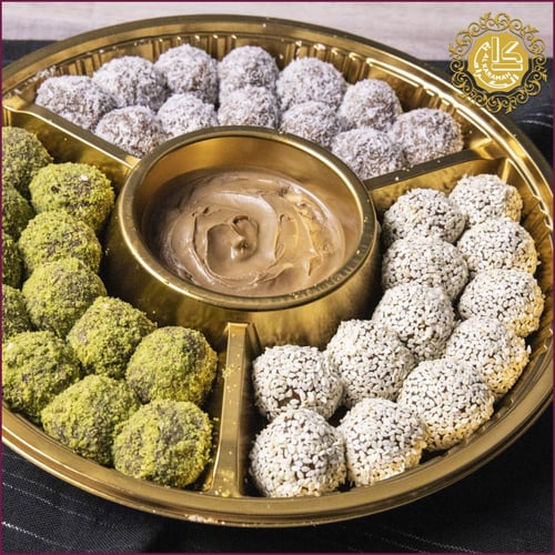 صحون بلاستيك مقسم 4