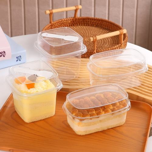 علب بلاستيك للآيسكريم والحلويات