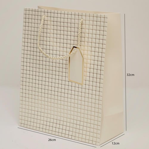 أكياس هدايا بتصميم شبك