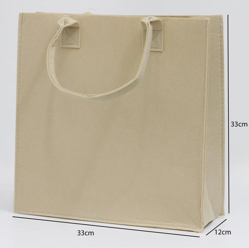 أكياس قماش مقوّى بمقبض علوي