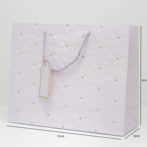 أكياس هدايا مزخرفة بتصميم ورد