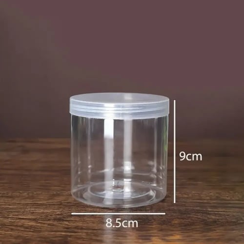 برطمانات بلاستيك بعدة مقاسات