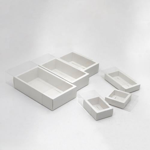 علب هدايا سحاب شفافة