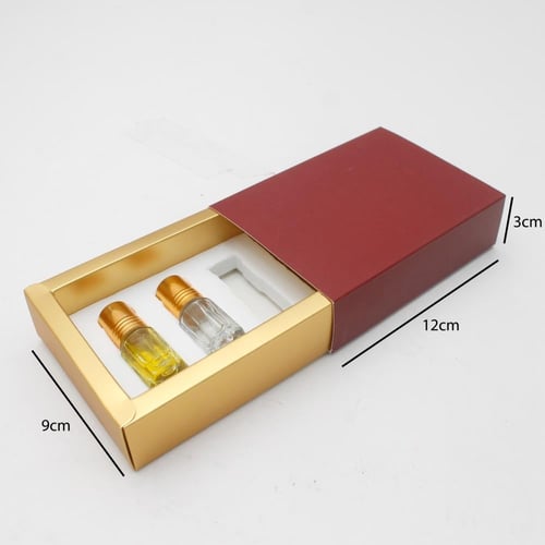 علب 3 تولات ورقية بعدة الوان