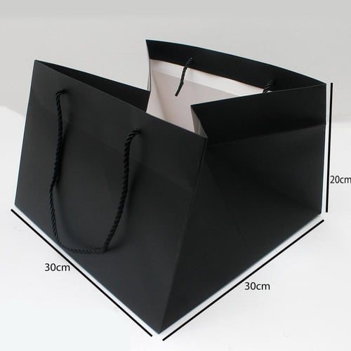 أكياس ورقية لون أسود