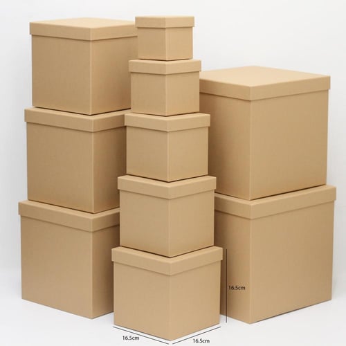 طقم علب هدايا مربعة