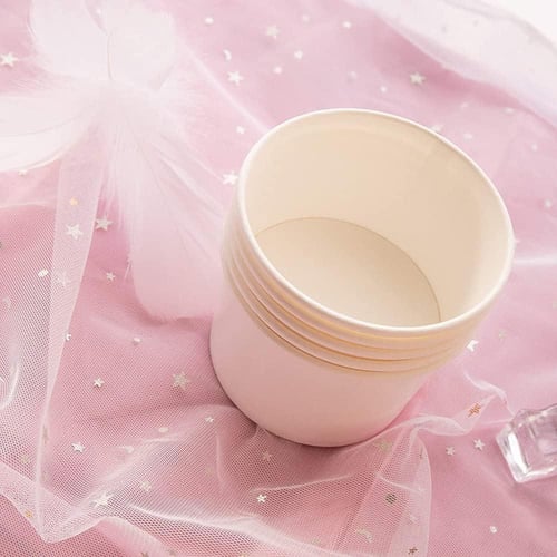 اكواب ايسكريم ابيض بالجملة 13 انز