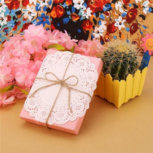 ورق دانتيل دائري مقاسات صغيرة