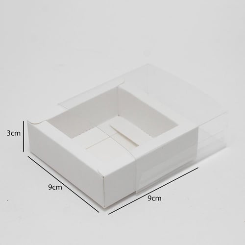 علب هدايا سحاب شفافة