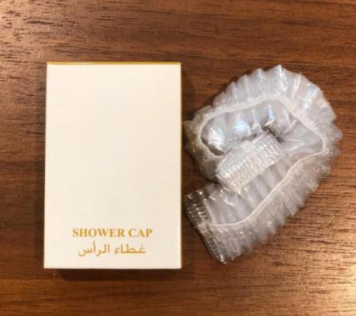 غطاء رأس فندقي شفاف