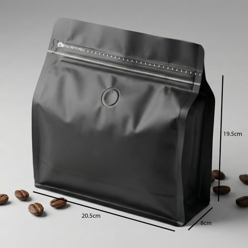 أكياس قهوة وبهارات عريضة بفلتر