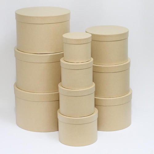 طقم علب هدايا دائرية