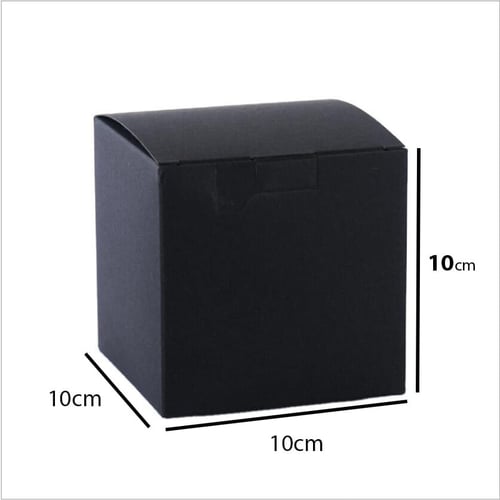 علب عطور ورقية بعدة الوان 10*10*10 سم